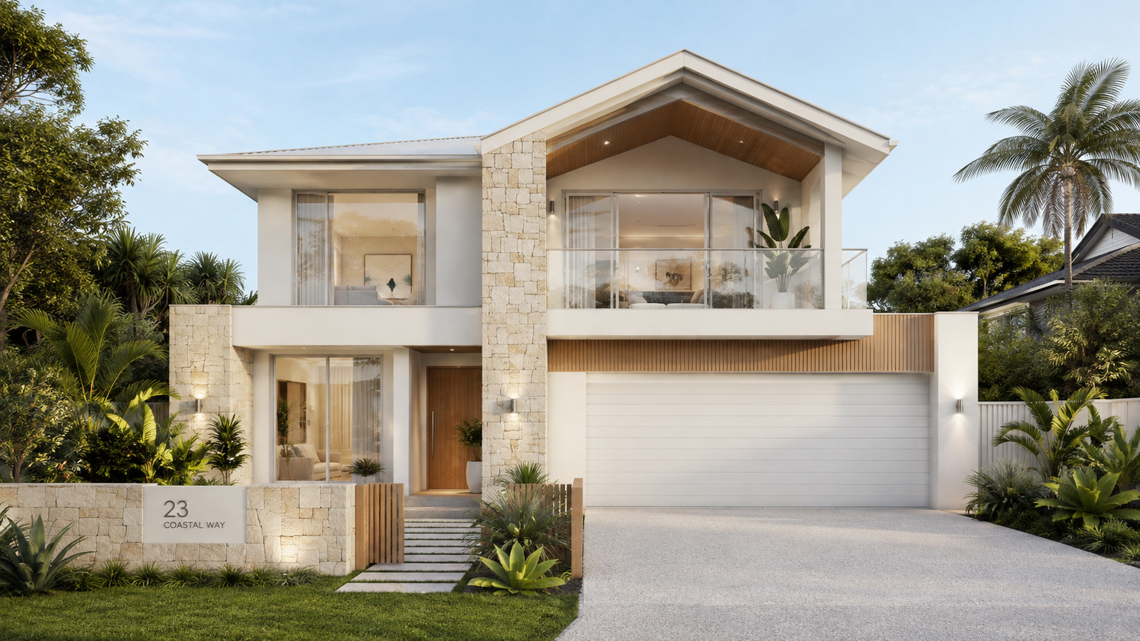 Double storey Prime Core home exterior